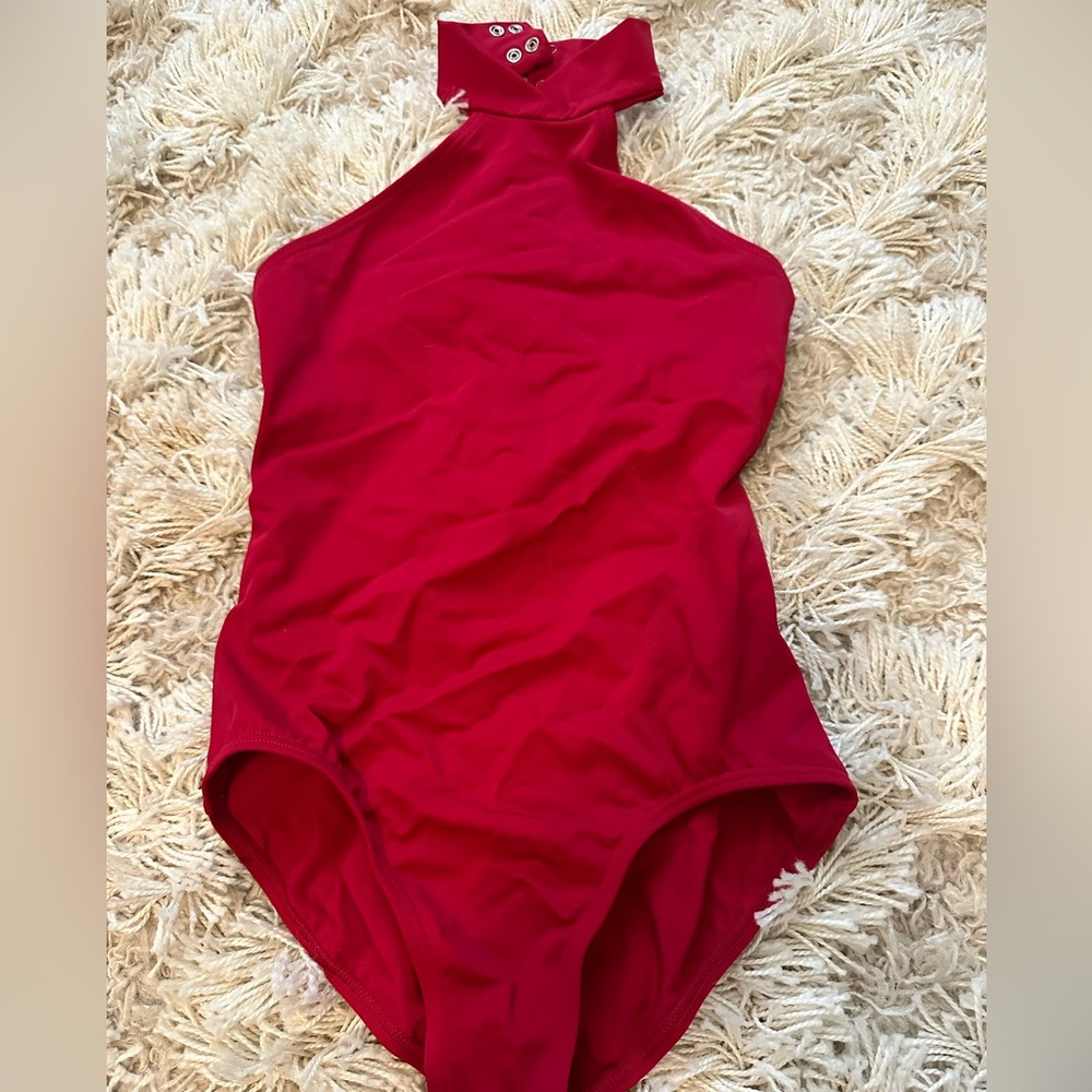 Balera Vibrant Red Kids Leotard